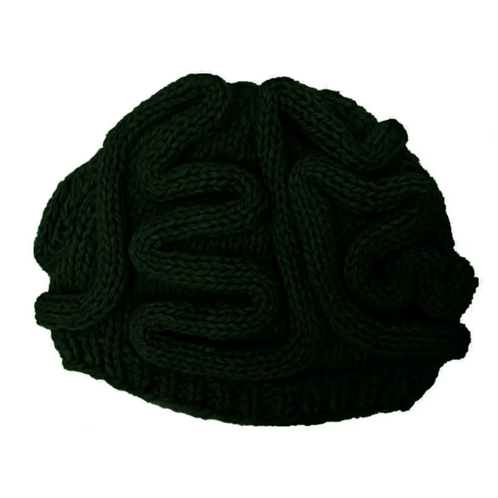 HOT Sales!!!Spoof Horror Brain Knitted Hat Funny Warm Cap Party Headwear Photography Props