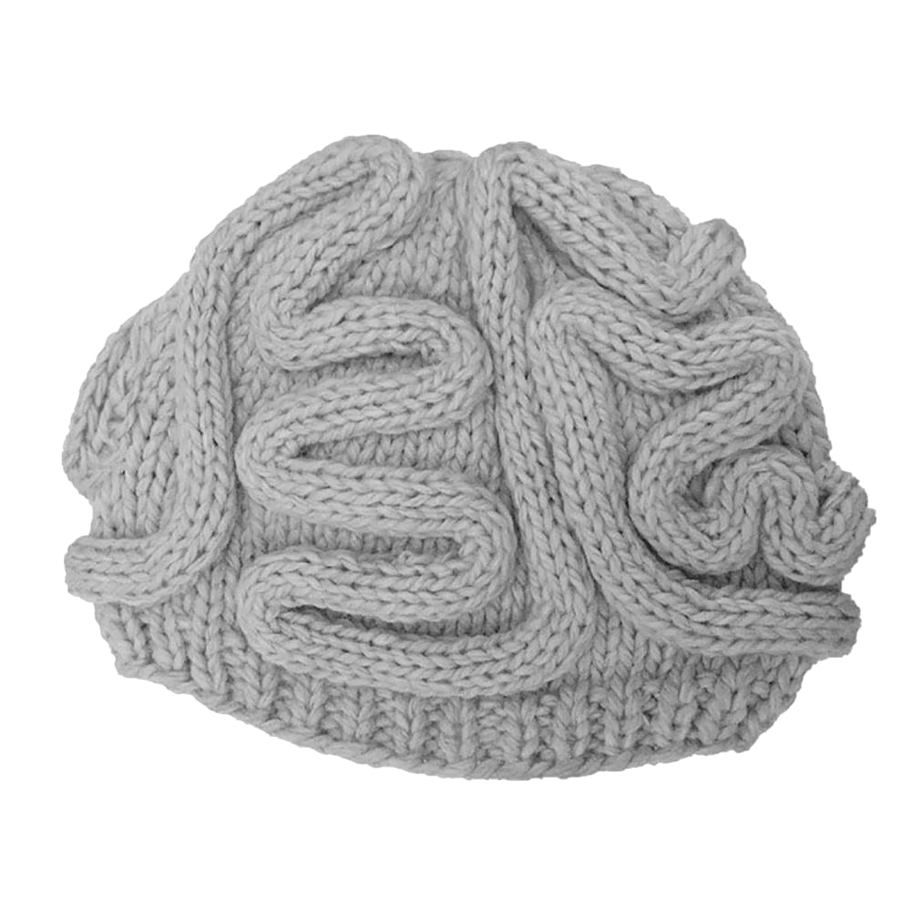 HOT Sales!!!Spoof Horror Brain Knitted Hat Funny Warm Cap Party Headwear Photography Props